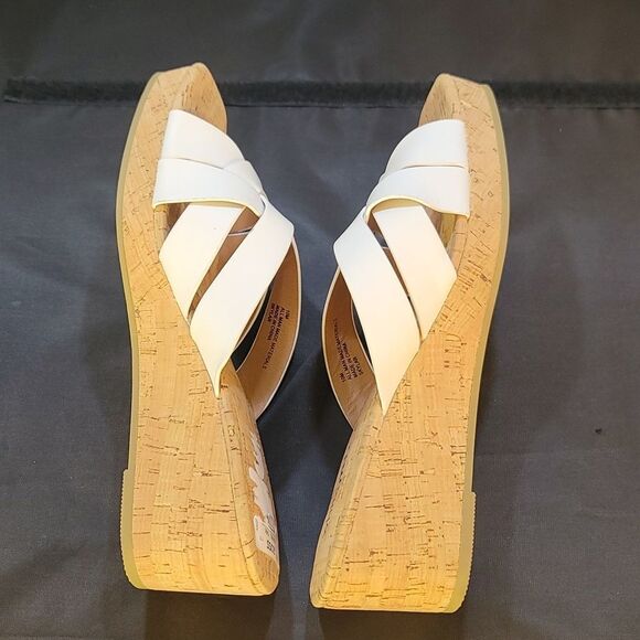 BRAND NEW WHITEMT SLIP-ON WOMEN"S WEDGE SANDAL - Picture 14 of 16